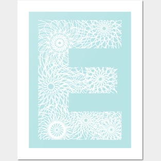 Letter E Posters and Art